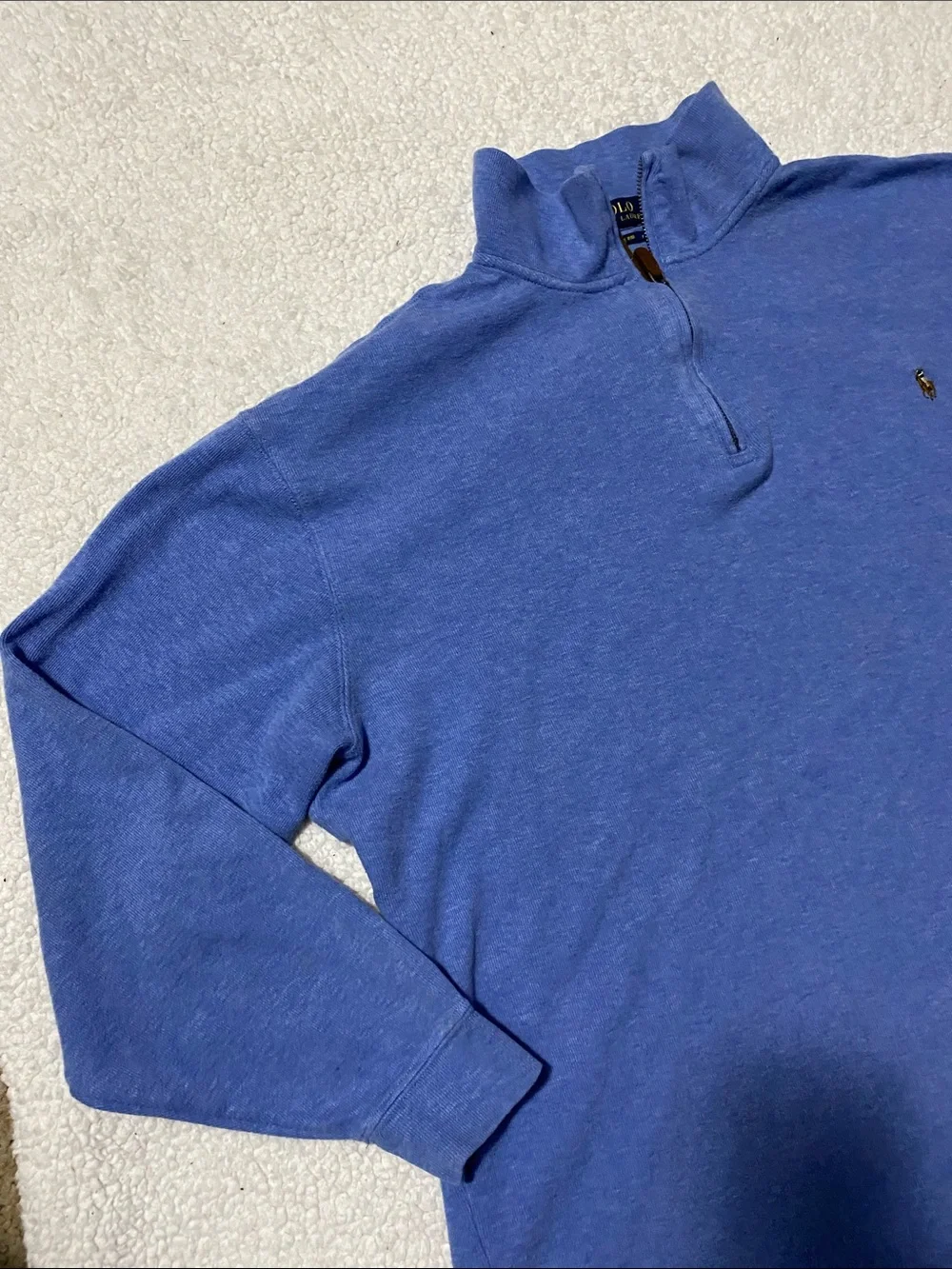 Polo Ralph Lauren  1/4 Zip Pullover long sleeve shirt men’s size XL Tall